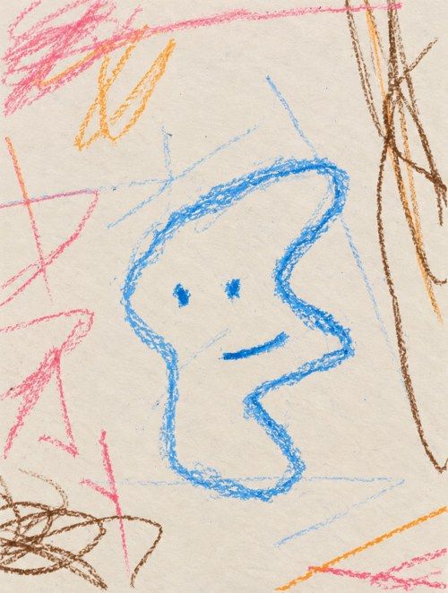 Disegno originale di un bambino